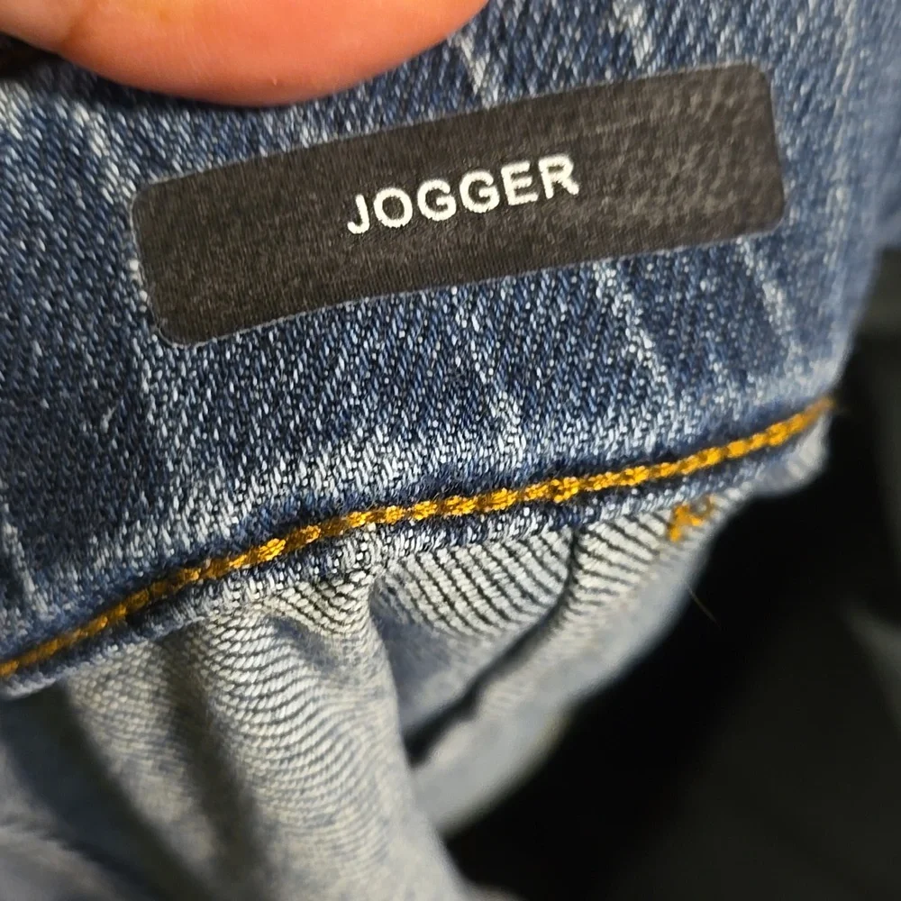 Judy Blue Denim Joggers - Picture 4 of 5